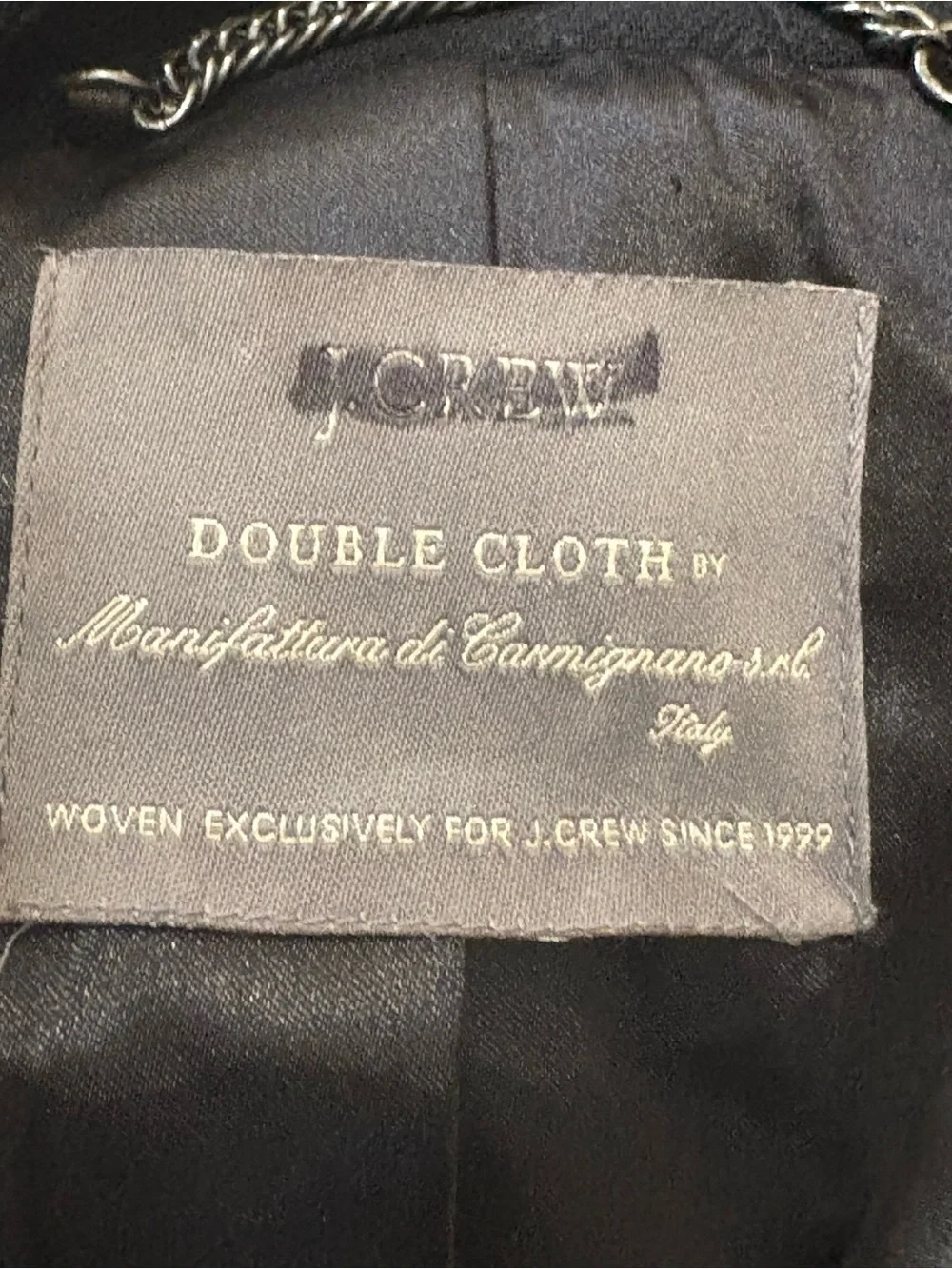 J.Crew Classic lady day coat in Italian double cloth wool with Thinsulate Size 6